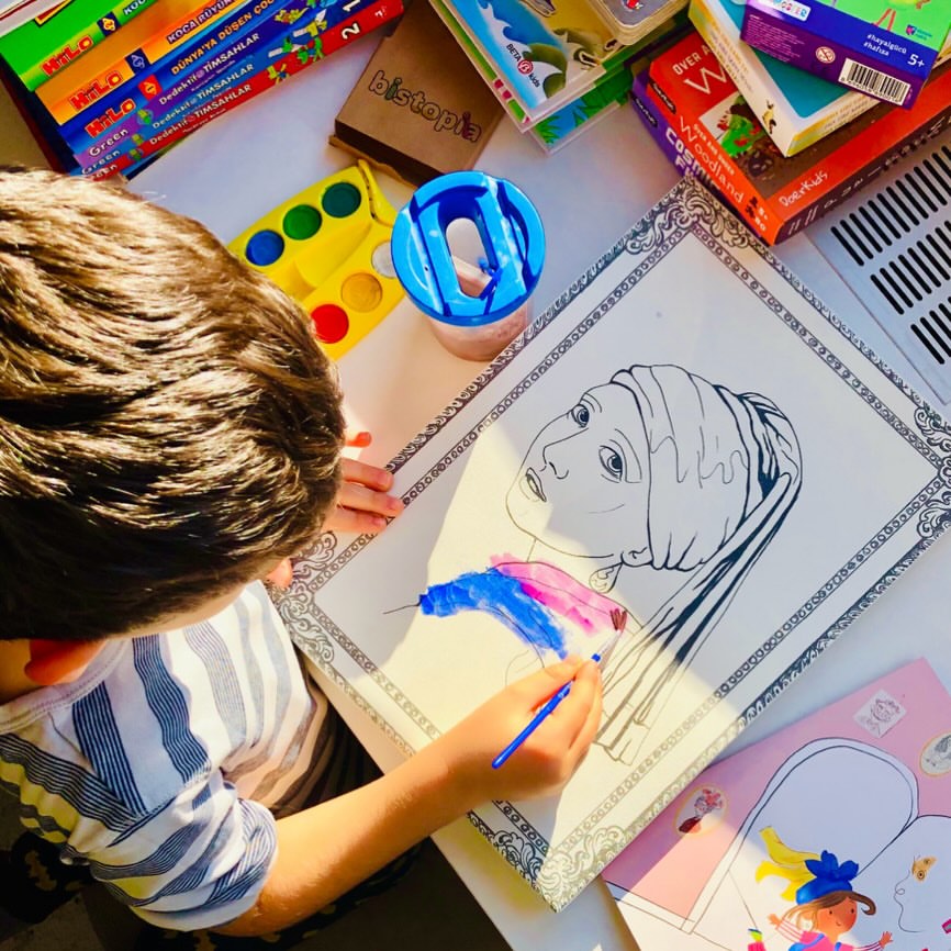 AKADEMİ ÇOCUK WASHABLE ART