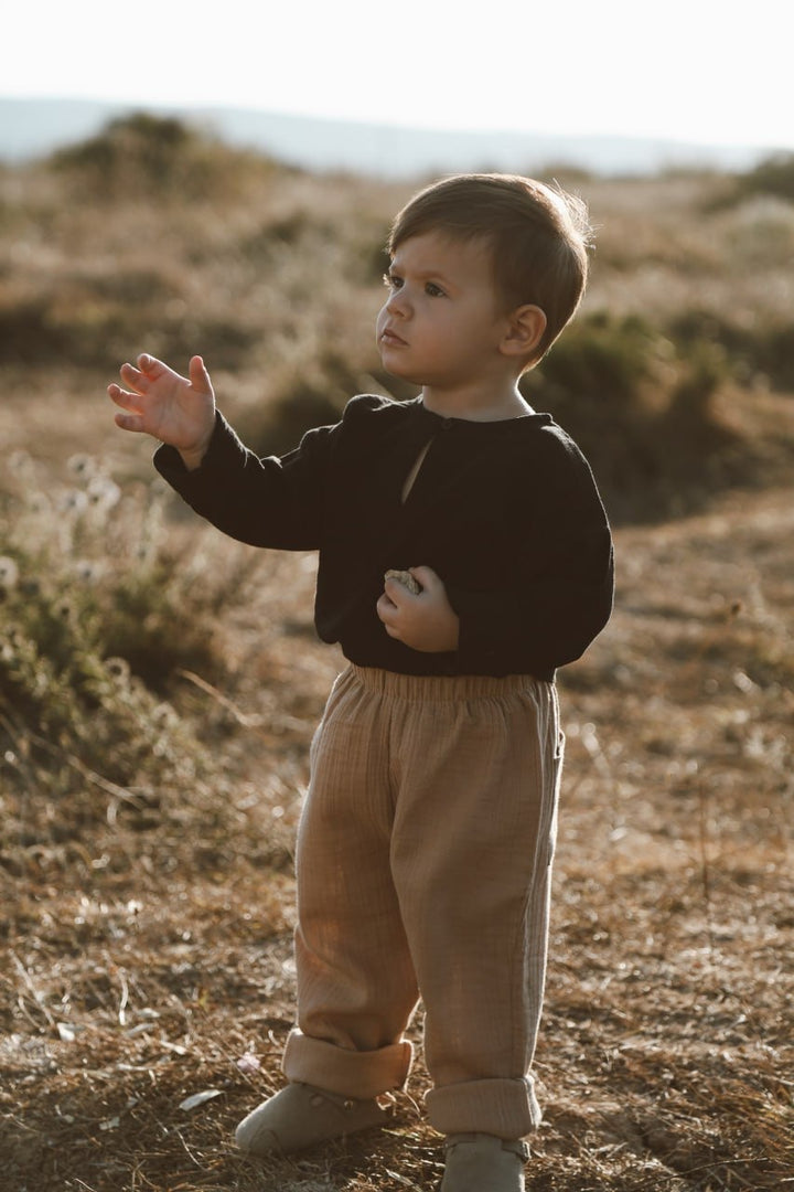 MUSLIN SHIRT SİYAH
