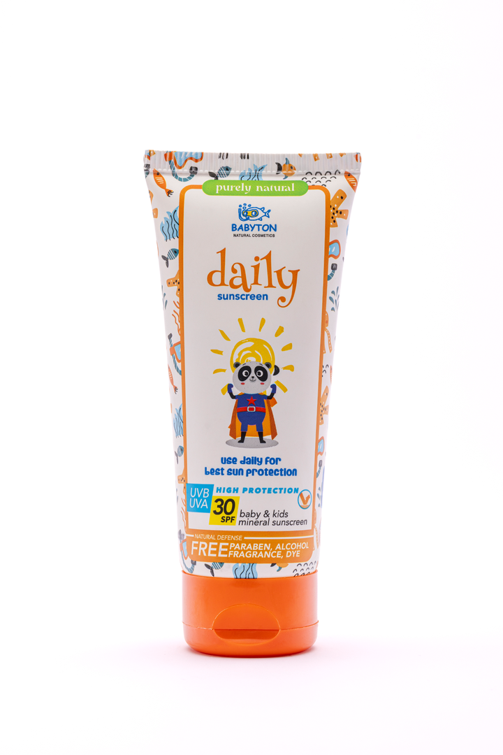 Bebek ve Çocuklar İçin Günlük Güneş Koruyucu Krem 100 ML
