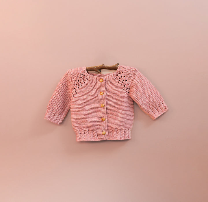 BLOOM TRİKO CEKET PEMBE