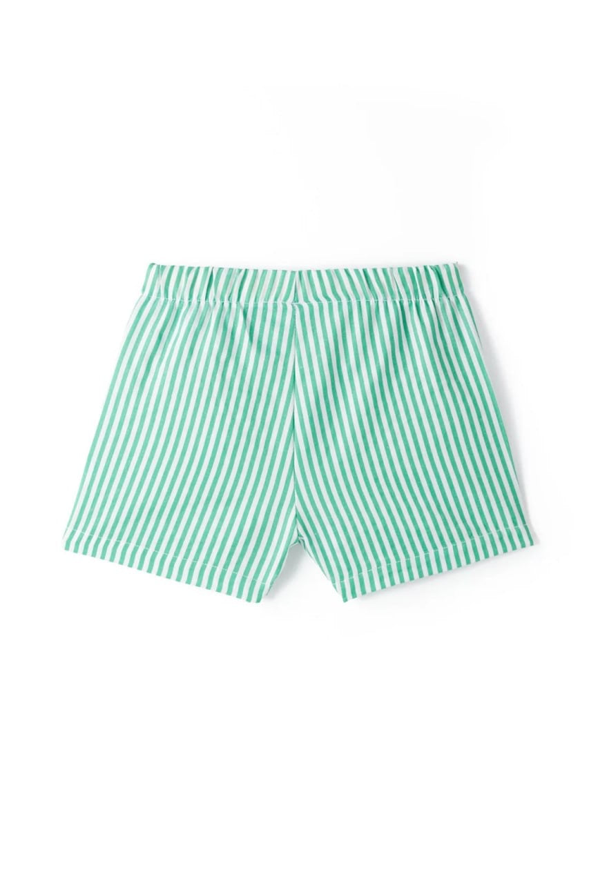 GREEN STRİPE ŞORT