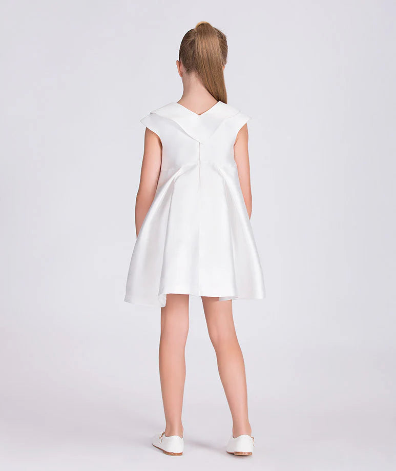 MAMA LUMA WHITE PEARL ELBİSE