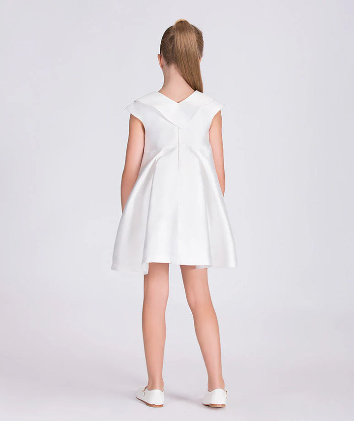 MAMA LUMA WHITE PEARL ELBİSE