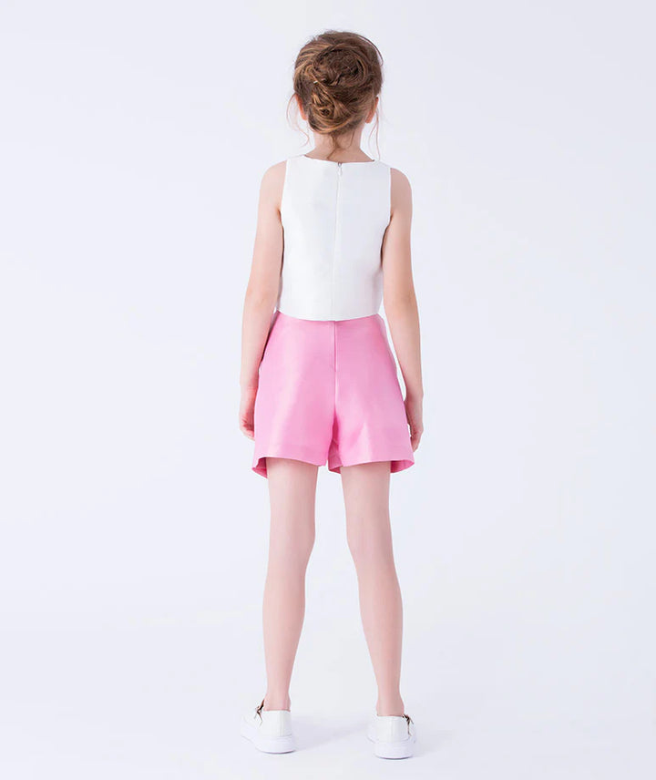 PACIFIC PETALS PINK SHORTS