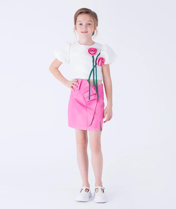 TARANAKI PINK SKIRT