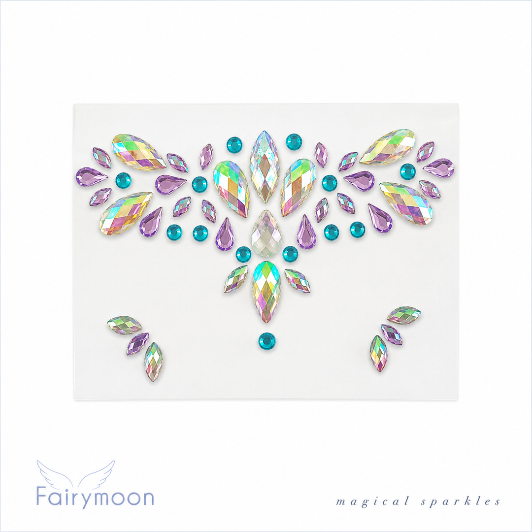 Fairymoon Crystal Aura Face Gems