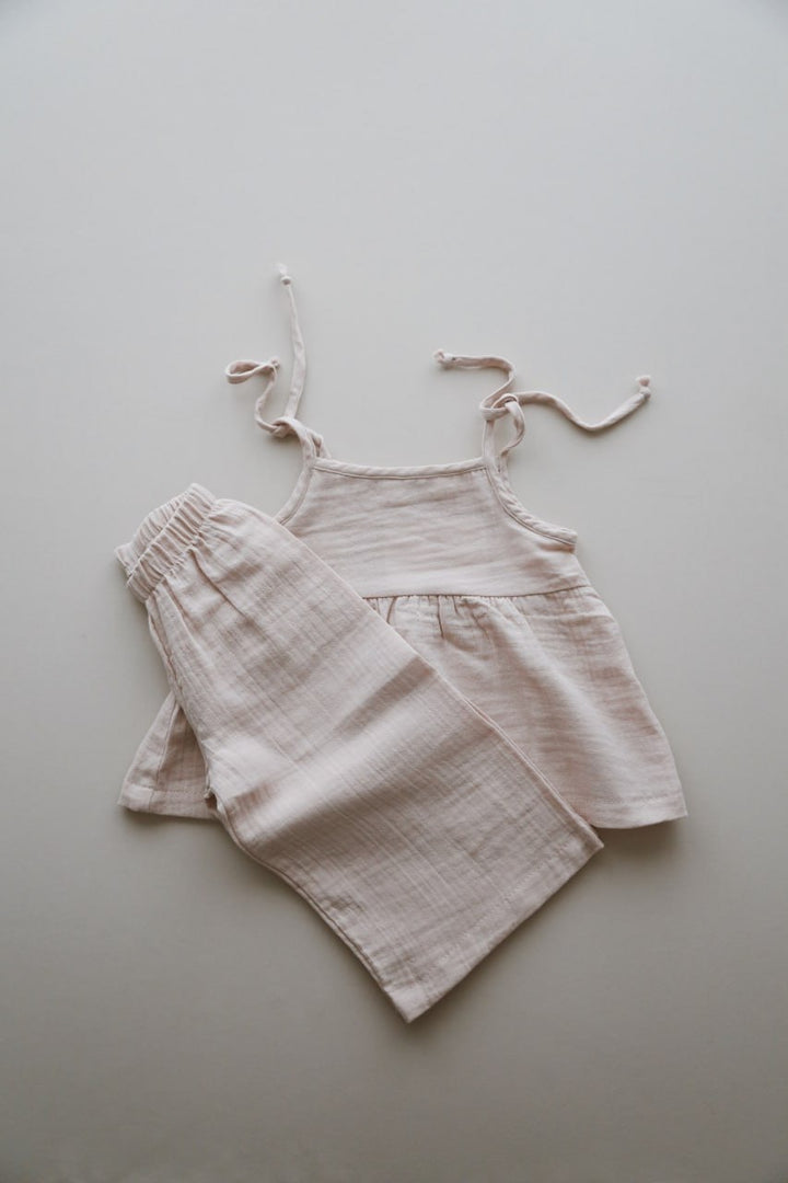 SALMON MUSLIN SET SOMON