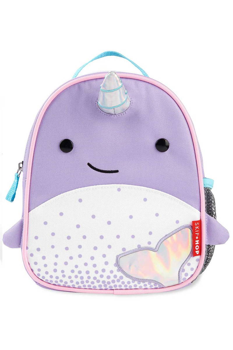 Skip Hop Emniyet Kemerli Sırt Çantası - Narwhal
