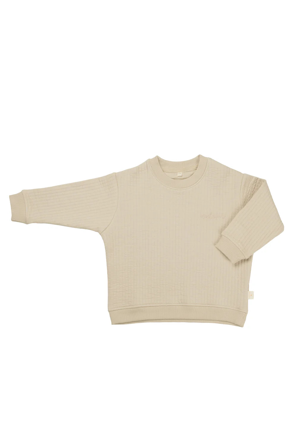 Kapitone Sweatshirt - Bej