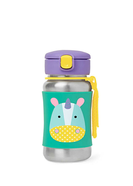 Skip Hop Pipetli Paslanmaz Çelik Suluk Unicorn