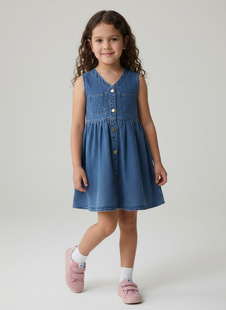 Petits Nobles Willow Denim Dress