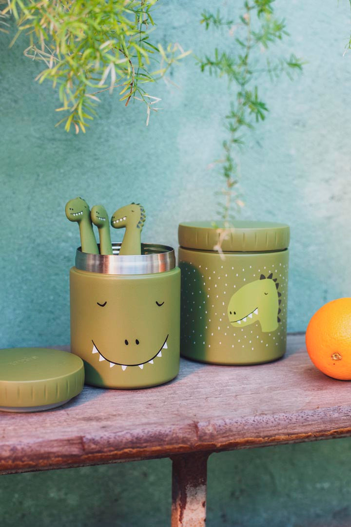 TRIXIE INSULATED FOOD JAR 350ML MR. DINO