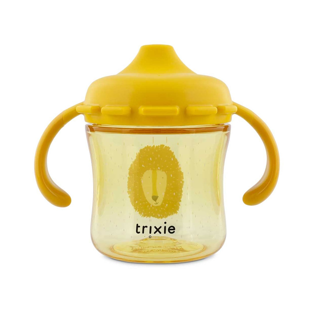 TRIXIE SIPPY CUP WITH HANDLES MR. LION