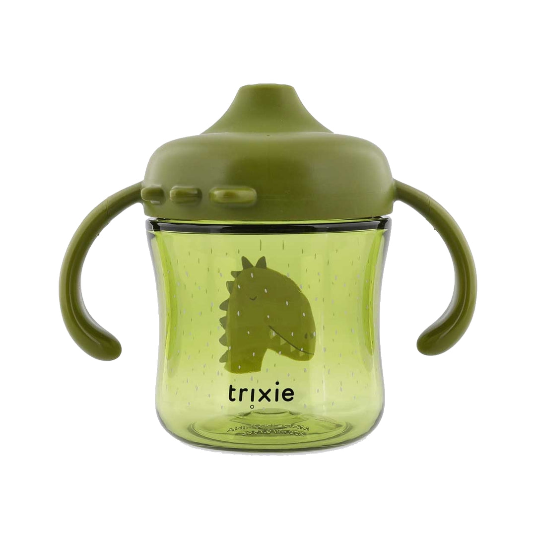 TRIXIE SIPPY CUP WITH HANDLES MR. DINO