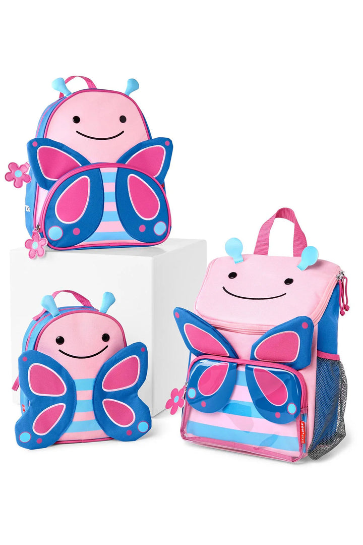 Skip Hop Emniyet Kemerli Sırt Çantası Kelebek