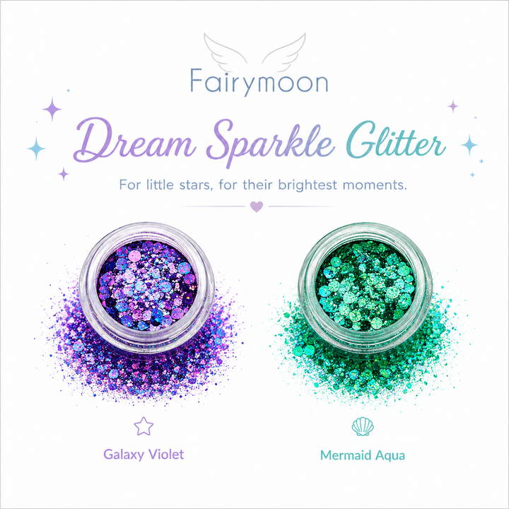 Fairymoon Dream Sparkle Glitter Galaxy Violet