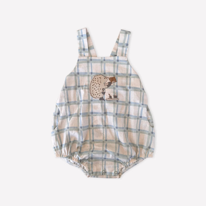 Organic Checked ‘Hedgehog’ Balon Tulum