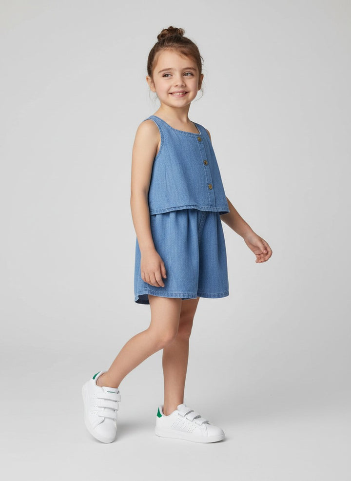 Petits Nobles Bluebell Denim Set