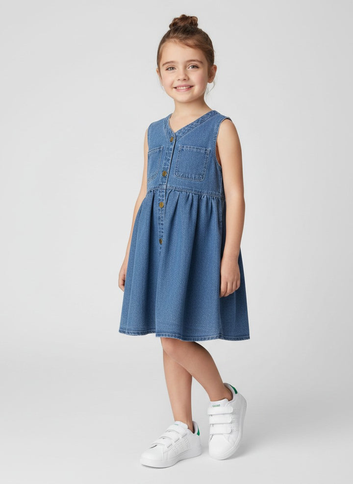 Petits Nobles Willow Denim Dress