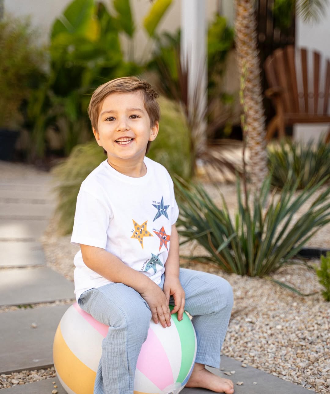 Stars Printed T shirt