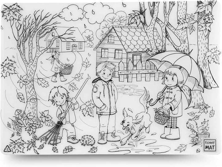 FUNNY MAT SONBAHAR (%95 GERİ DÖNÜŞÜMLÜ) 48 x 33.5 cm