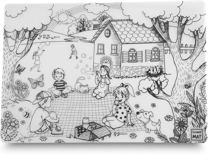 FUNNY MAT İLKBAHAR (%95 GERİ DÖNÜŞÜMLÜ) 48 x 33.5 cm