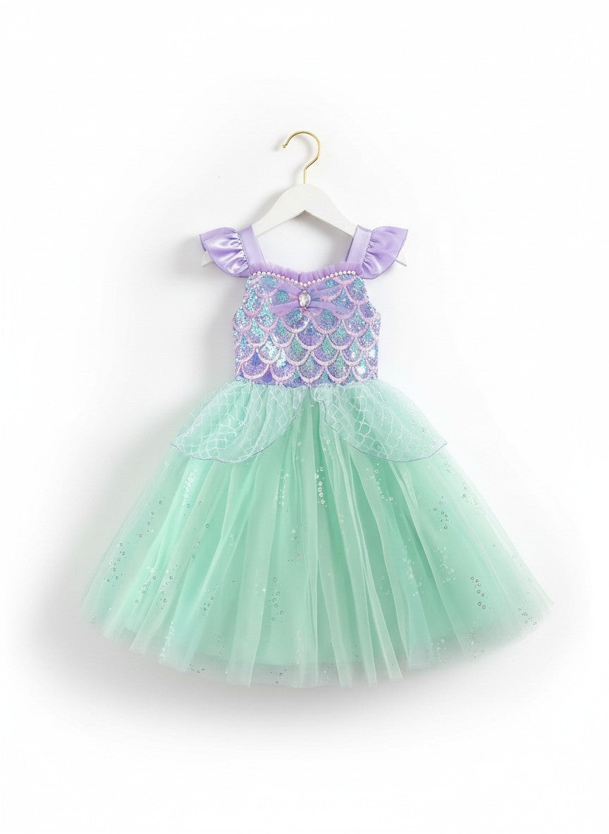 Fairymoon Mint Pearl Mermaid Dress