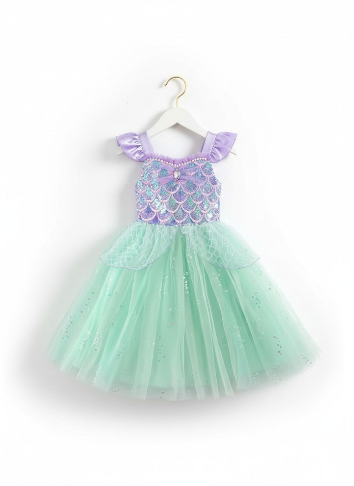 Fairymoon Mint Pearl Mermaid Dress