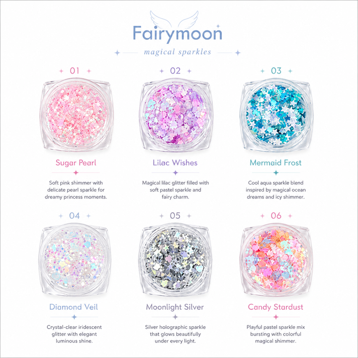 Fairymoon Crystal Flake Glitter