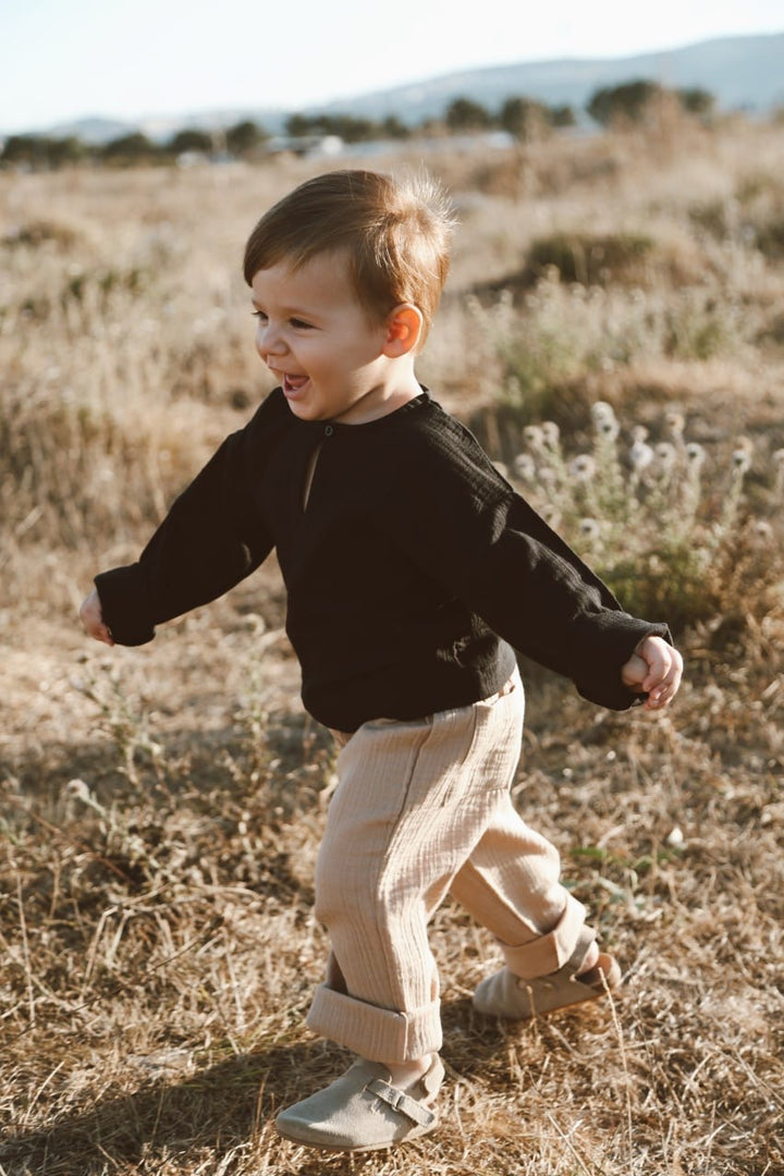 MUSLIN SHIRT SİYAH