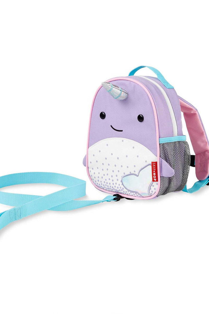 Skip Hop Emniyet Kemerli Sırt Çantası - Narwhal