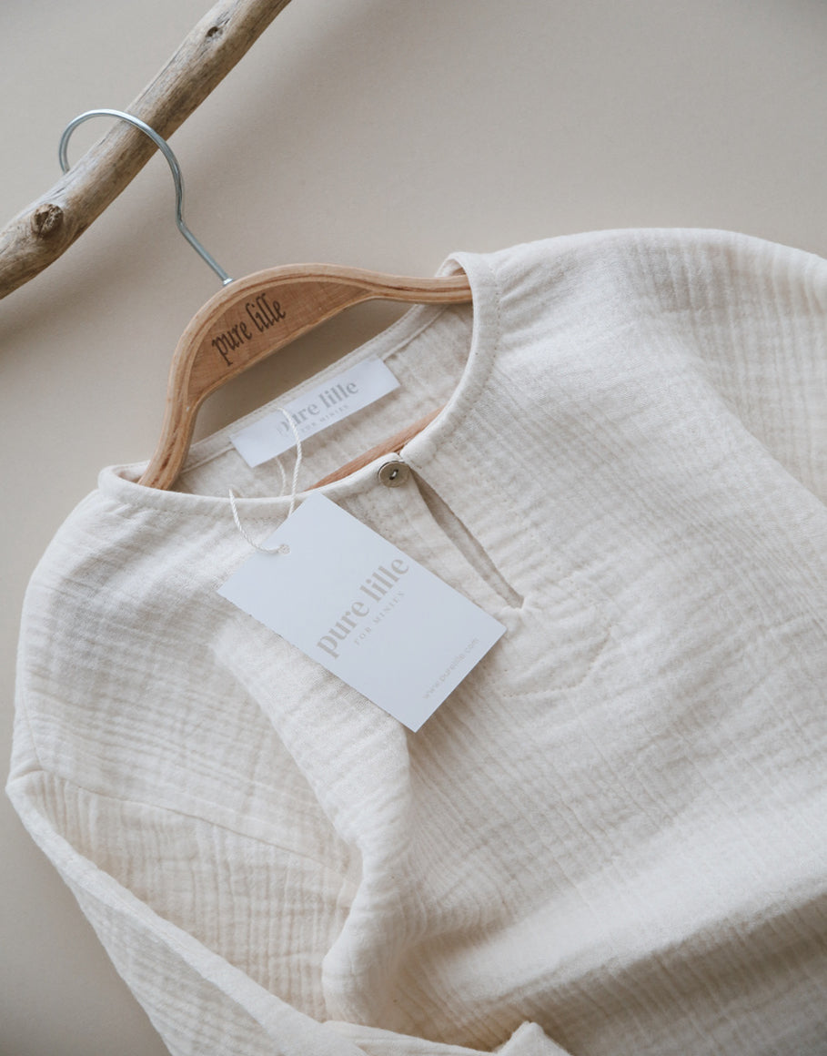 MUSLIN SHIRT EKRU