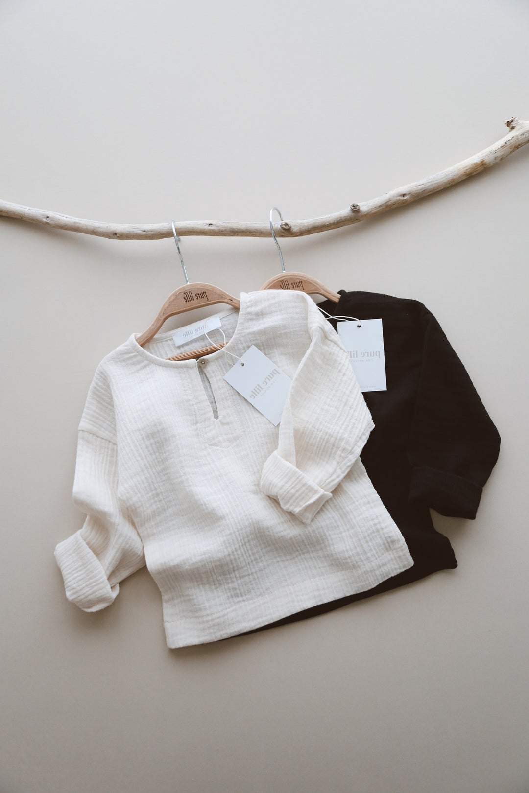 MUSLIN SHIRT SİYAH
