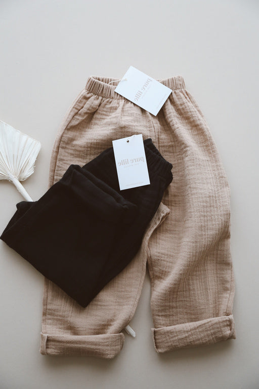 MUSLIN PANTS BEJ