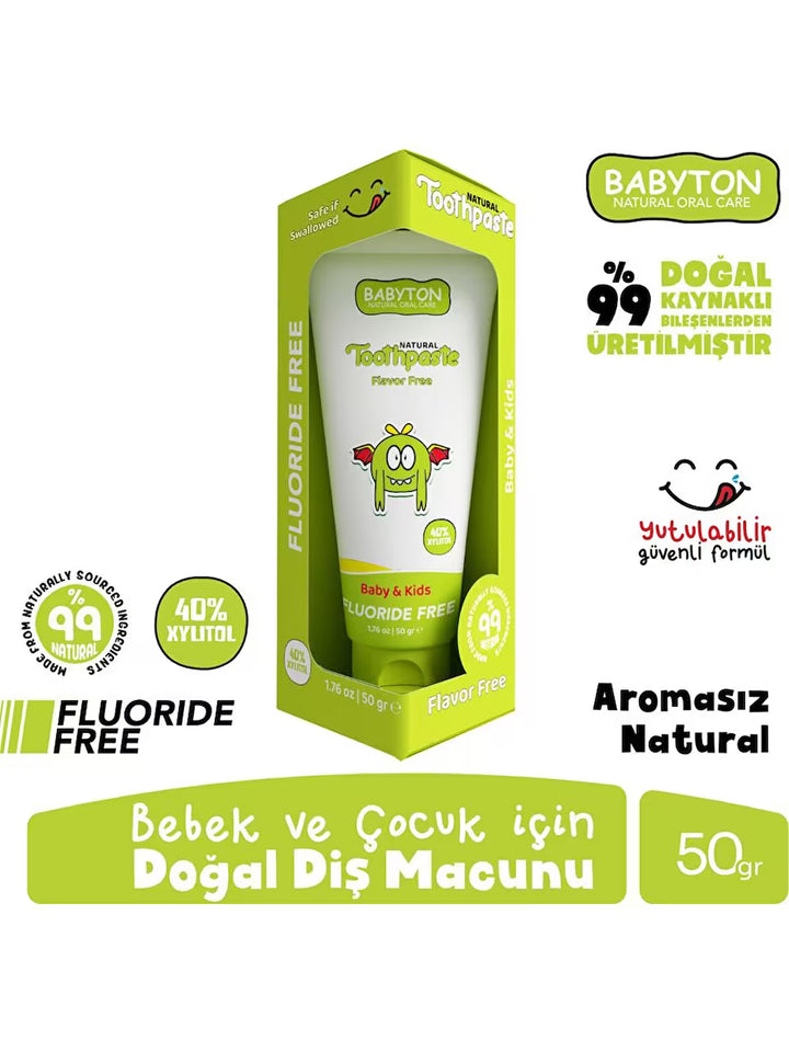 Organik Aromasız Diş Macunu 50gr