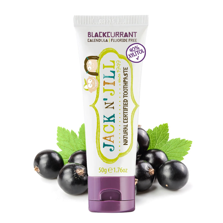Doğal Sertifikalı- Siyah Frenk Üzüm Aromalı Diş Macunu Florürsüz 50g