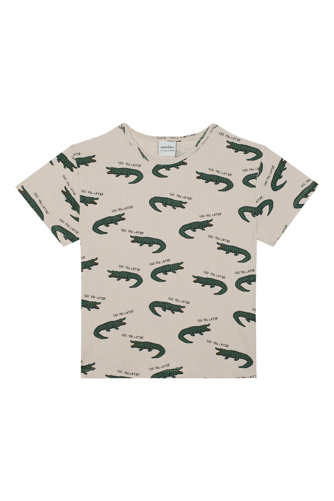 Antebies Timsah Kısa Kollu Tshirt Şort Takım