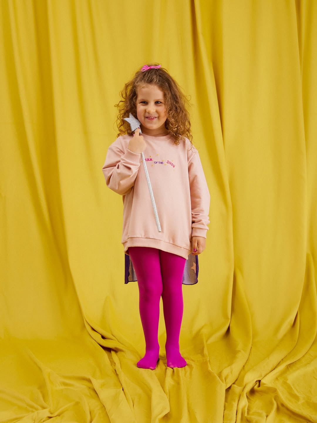 Pelerin Detaylı Sweatshirt - Somon