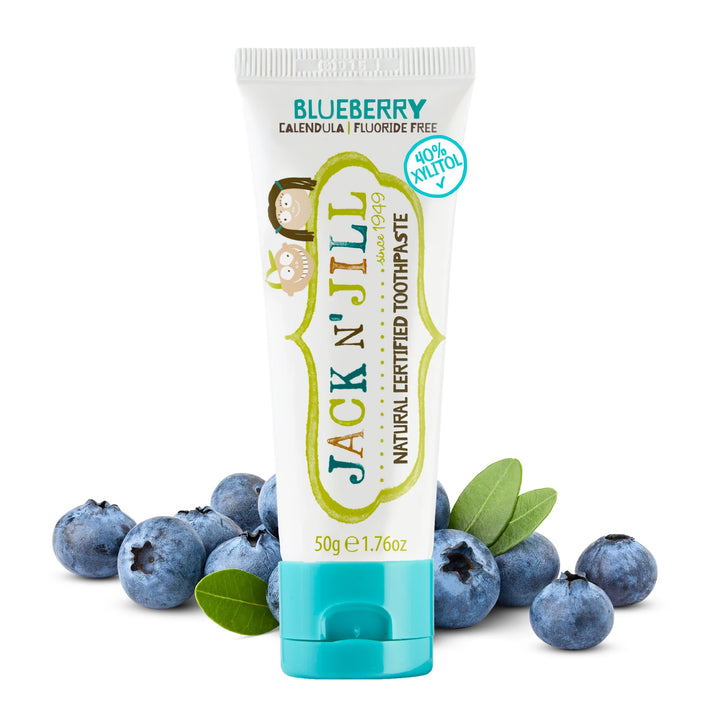 Doğal Sertifikalı- Yaban Mersini Aromalı Diş Macunu Florürsüz 50g