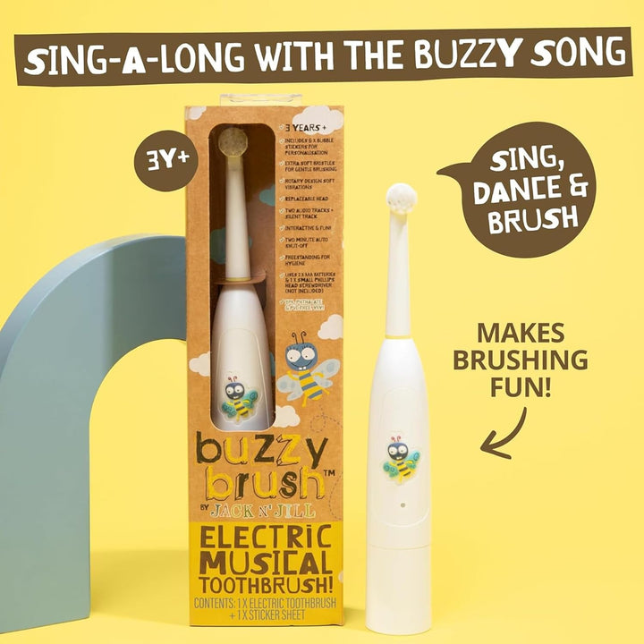 Buzzy Brush Musical Electric Diş Fırçası +3 yrs