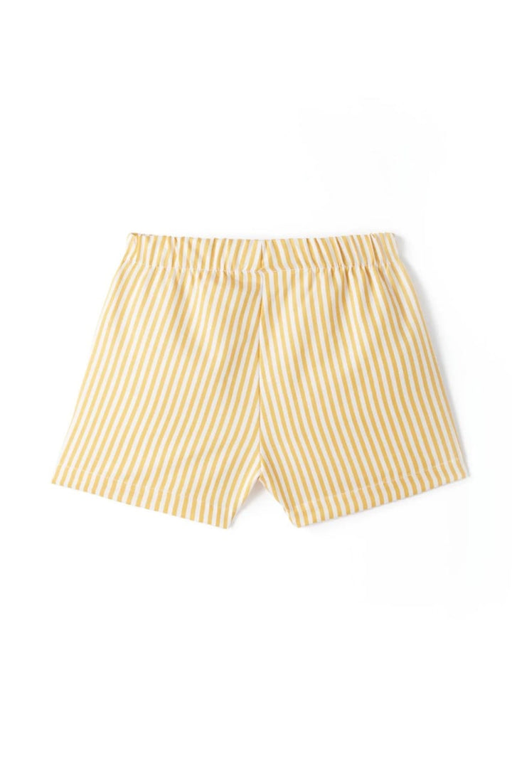 YELLOW STRİPE ŞORT