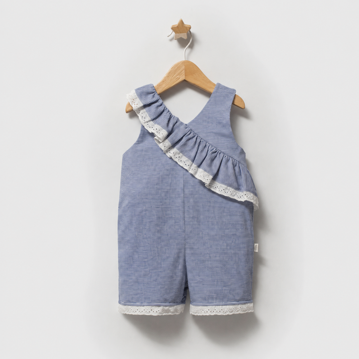 Tongs Blue Sailing Girl Romper