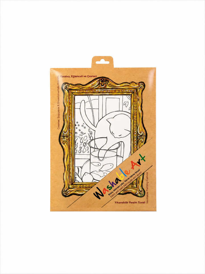 FUNNY MAT WASHABLE ART HENRİ MATISSSE THE CAT WITH RED FISH