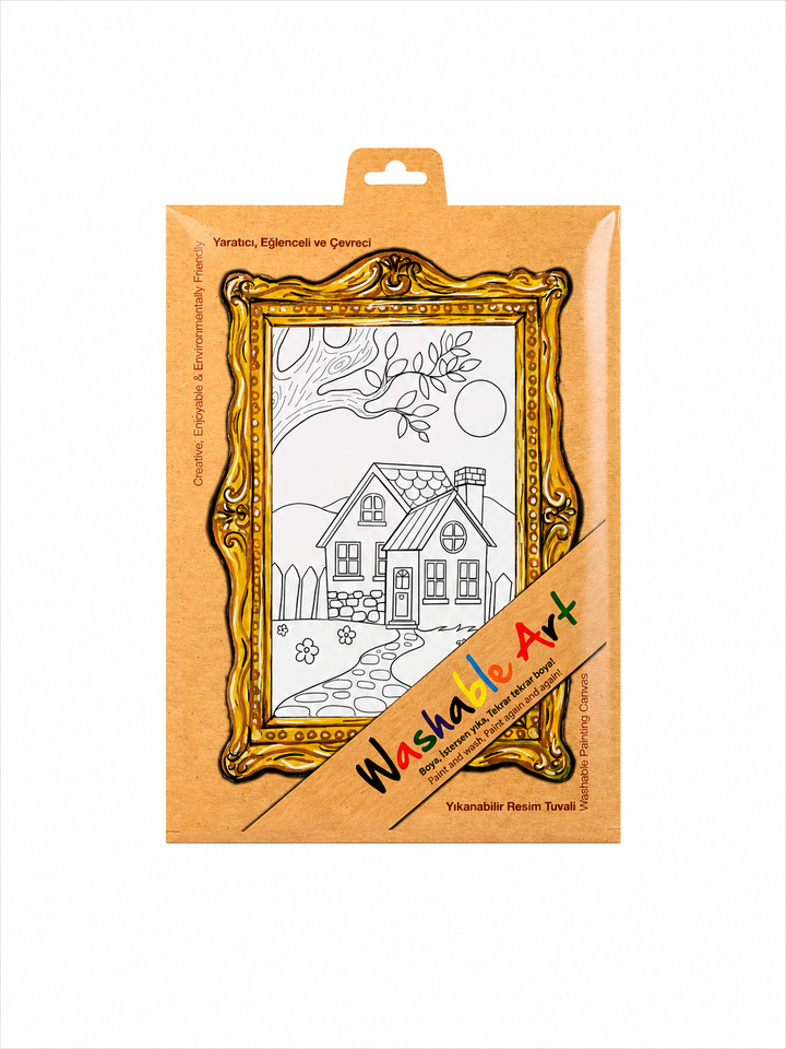 FUNNY MAT WASHABLE ART BENİM TATLI EVİM