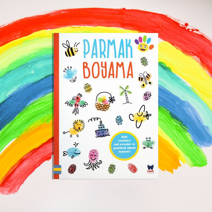 PARMAK BOYAMA - KIRMIZI