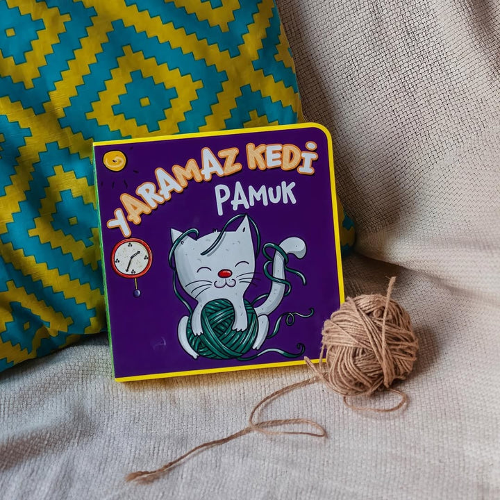 YARAMAZ KEDİ PAMUK - EVA SAYFALI