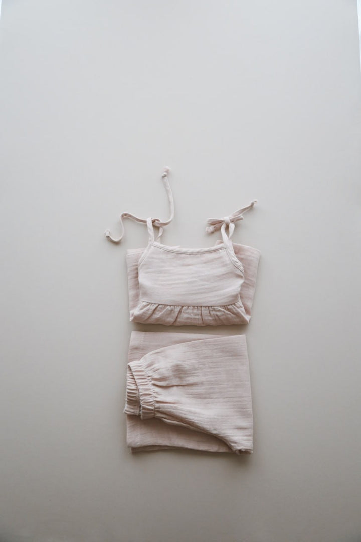 SALMON MUSLIN SET SOMON