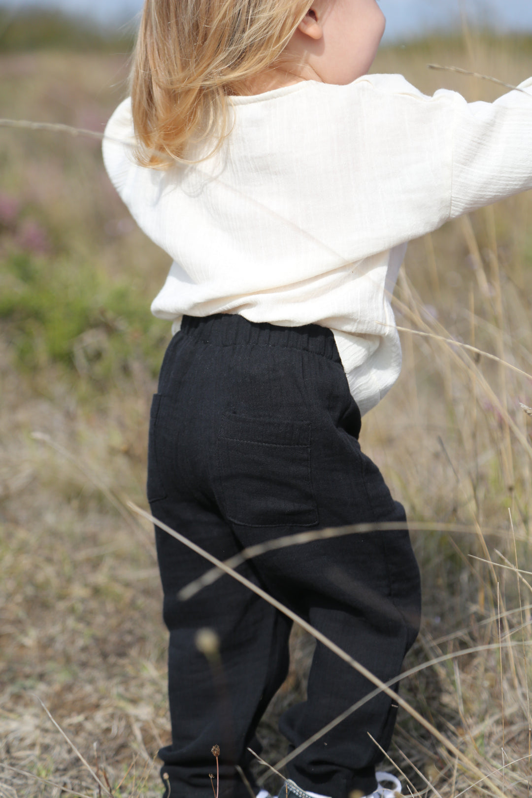 MUSLIN PANTS SİYAH