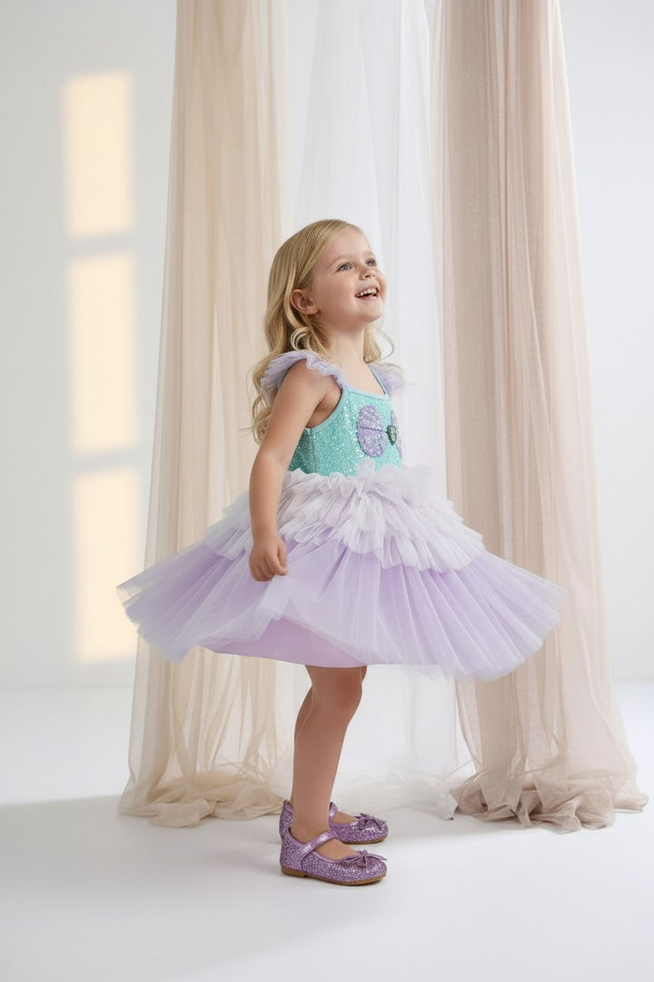 Fairymoon Lilac Mermaid Princess Dress