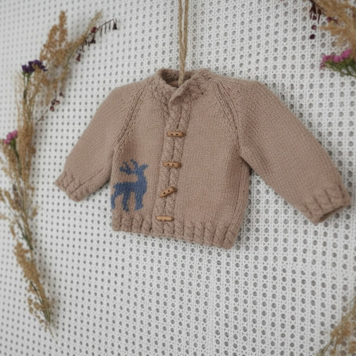 MARIPOSA GEYİKLİ CEKET KAHVE &amp; LACİVERT